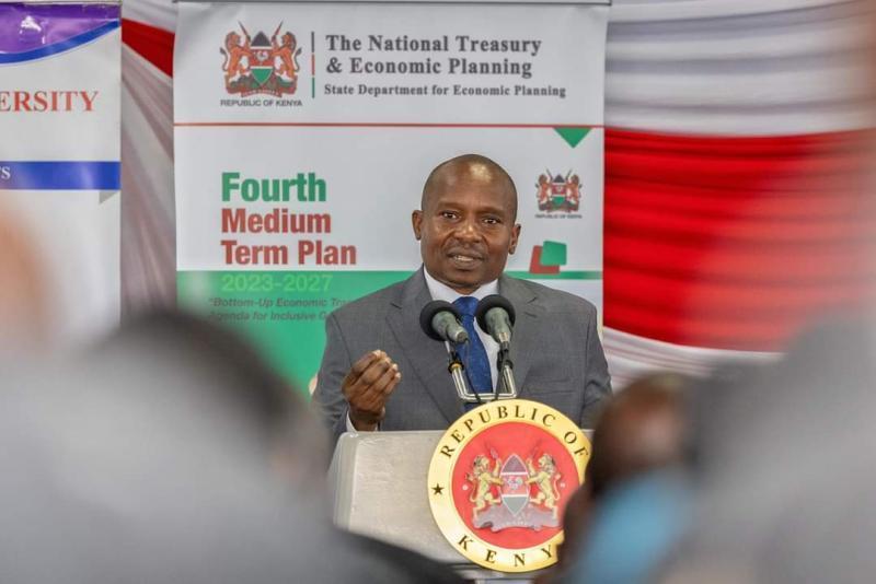 Interior Cabinet Secretary Kithure Kindiki.
